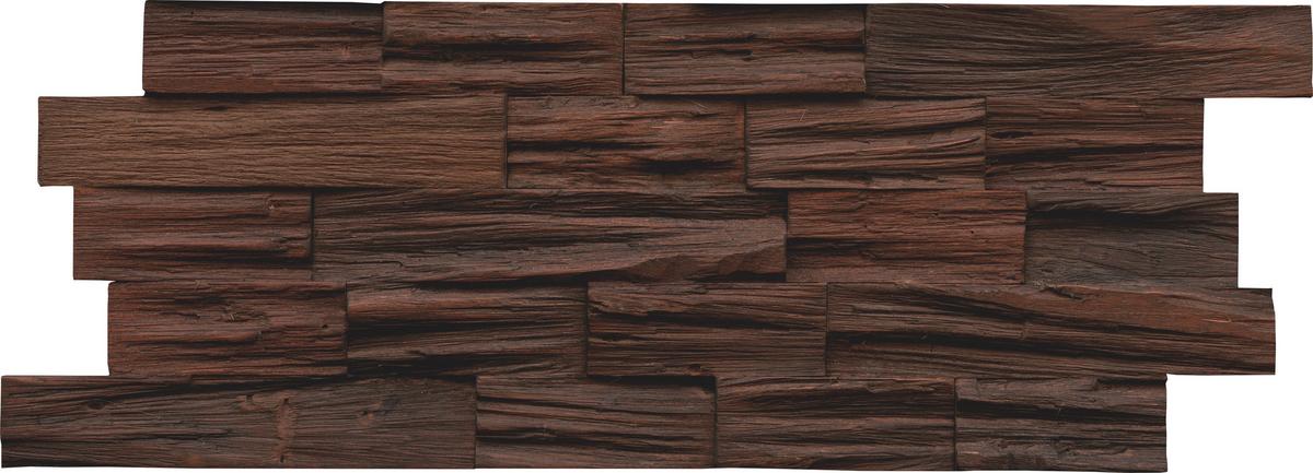 Wandverkleidung Fsc Axw Bangkirai Charred - Dunkelbraun, Basics, Holz (50/20/1.8cm)