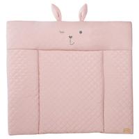 Prebaľovacia podložka FROSTY ROSA, 85x75 cm - ružová, Konventionell, textil (85/4/75cm)