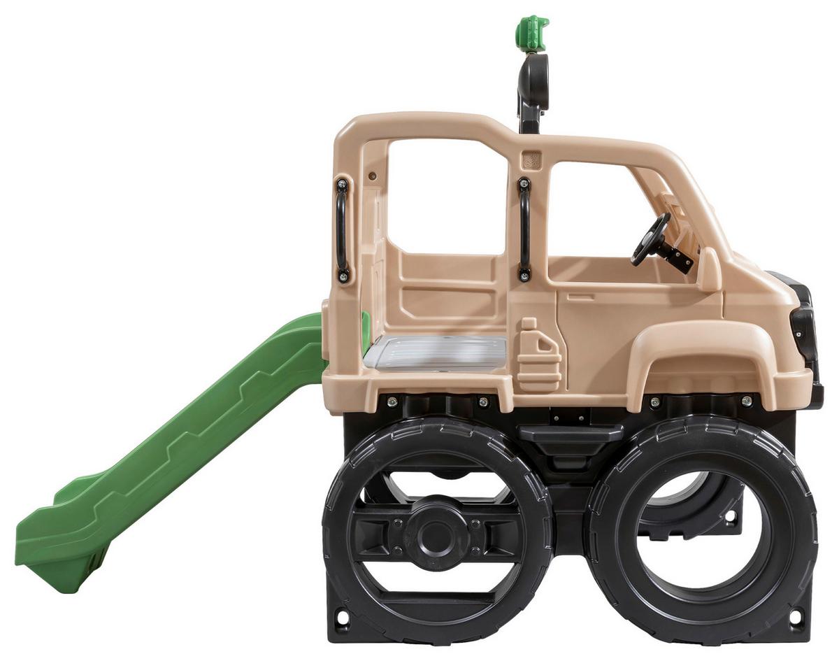 Klettergerüst 4136kr - Anthrazit/Beige, KONVENTIONELL, Kunststoff (215,9/155/107cm) - Ambia Garden