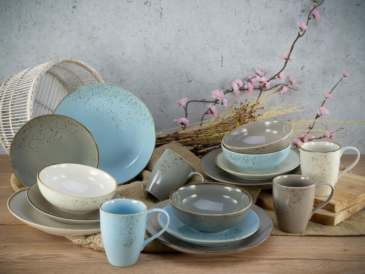 Kombiservice für 4 Personen Nature Skandinavia - Multicolor, Trend, Keramik - Creatable
