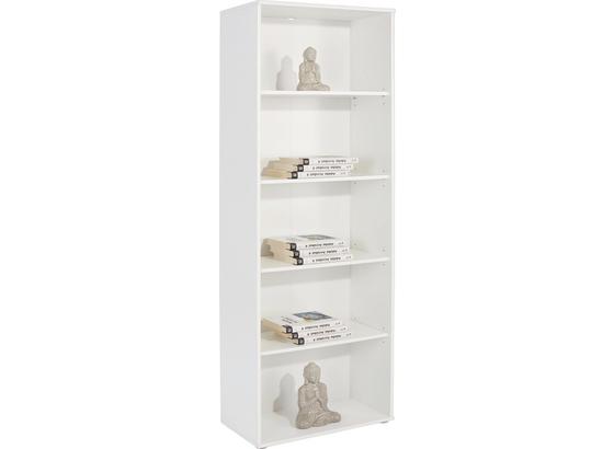 Polc Josef - fehér, modern, faanyagok (60/185,6/30cm) Polc Josef - fehér, modern, faanyagok (60/185,6/30cm)