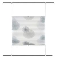 Plissee Grau Naturfarben B: 70 cm - Naturfarben/Grau, KONVENTIONELL, Textil (70/130cm)