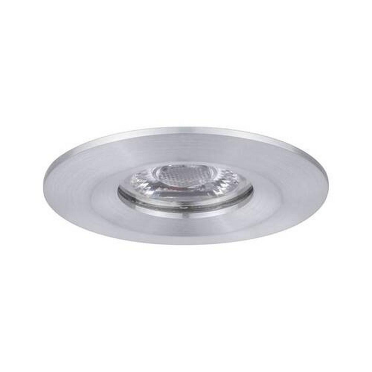 LED-Deckenleuchte Ø 6,5 cm Alufarben Rund - Alufarben, Basics, Metall (6,5cm) - Paulmann