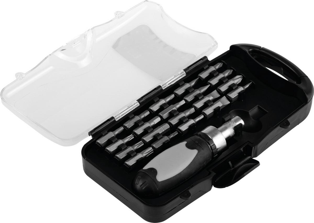 Csavarkihajtó Készlet 21 Részes - ezüst, Konventionell, fém