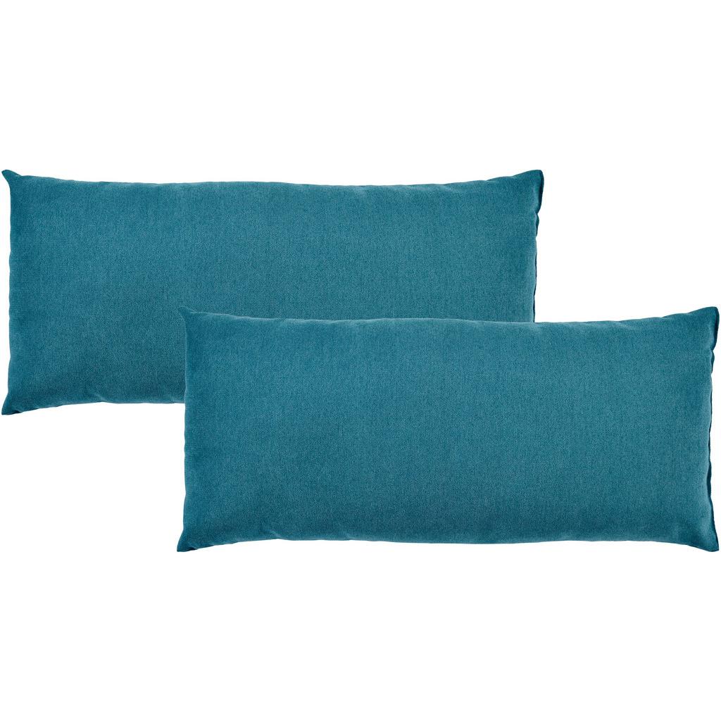 Zierkissen Enjoy 2er-Set 38x80 cm Mikrofaser mit Zipp