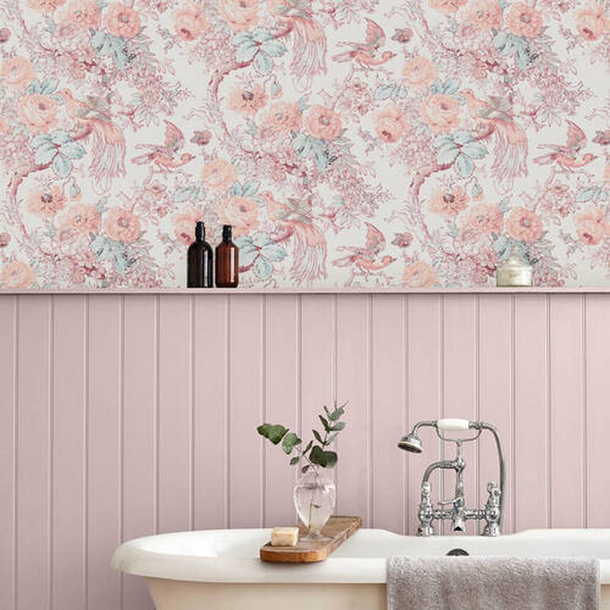 Vliestapete 115269 - Pink, Basics, Papier/Kunststoff (52/1005cm)