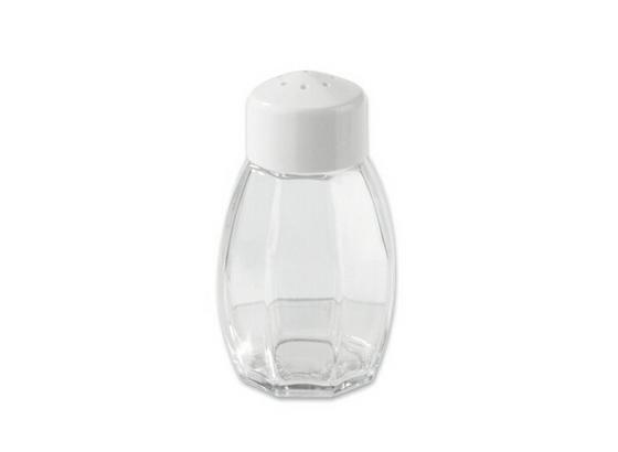 Sószóró 8 Cm - áttetsző/fehér, konvencionális, műanyag/üveg (80mm) Sószóró 8 Cm - áttetsző/fehér, konvencionális, műanyag/üveg (80mm)