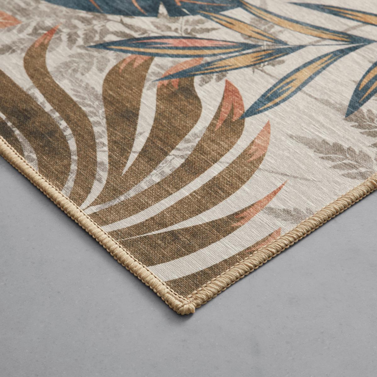 KOBEREC TKANÝ NA PLOCHO Blätter 2, 160/230cm - vícebarevná, Moderní, textil (160/230cm) - Modern Living