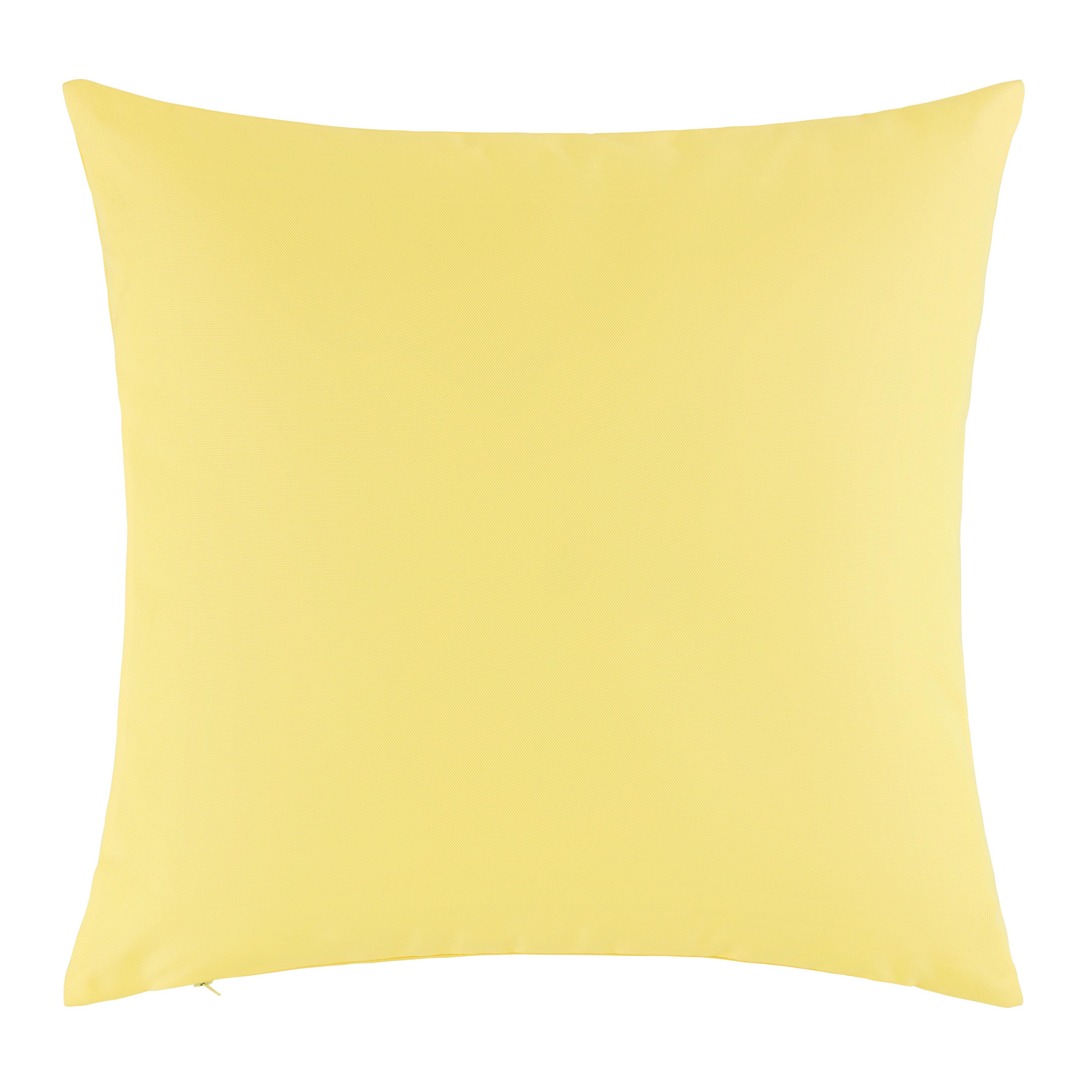 Venkovní Polštář Dodo, 45/45cm, Žlutá - žlutá, Konvenční, textil (45/45cm) - Modern Living