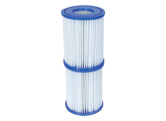 Filterkartusche Größe 2 - Blau/Weiß, Kunststoff (10,6/13,6cm) - Bestway Filterkartusche Größe 2 - Blau/Weiß, Kunststoff (10,6/13,6cm) - Bestway