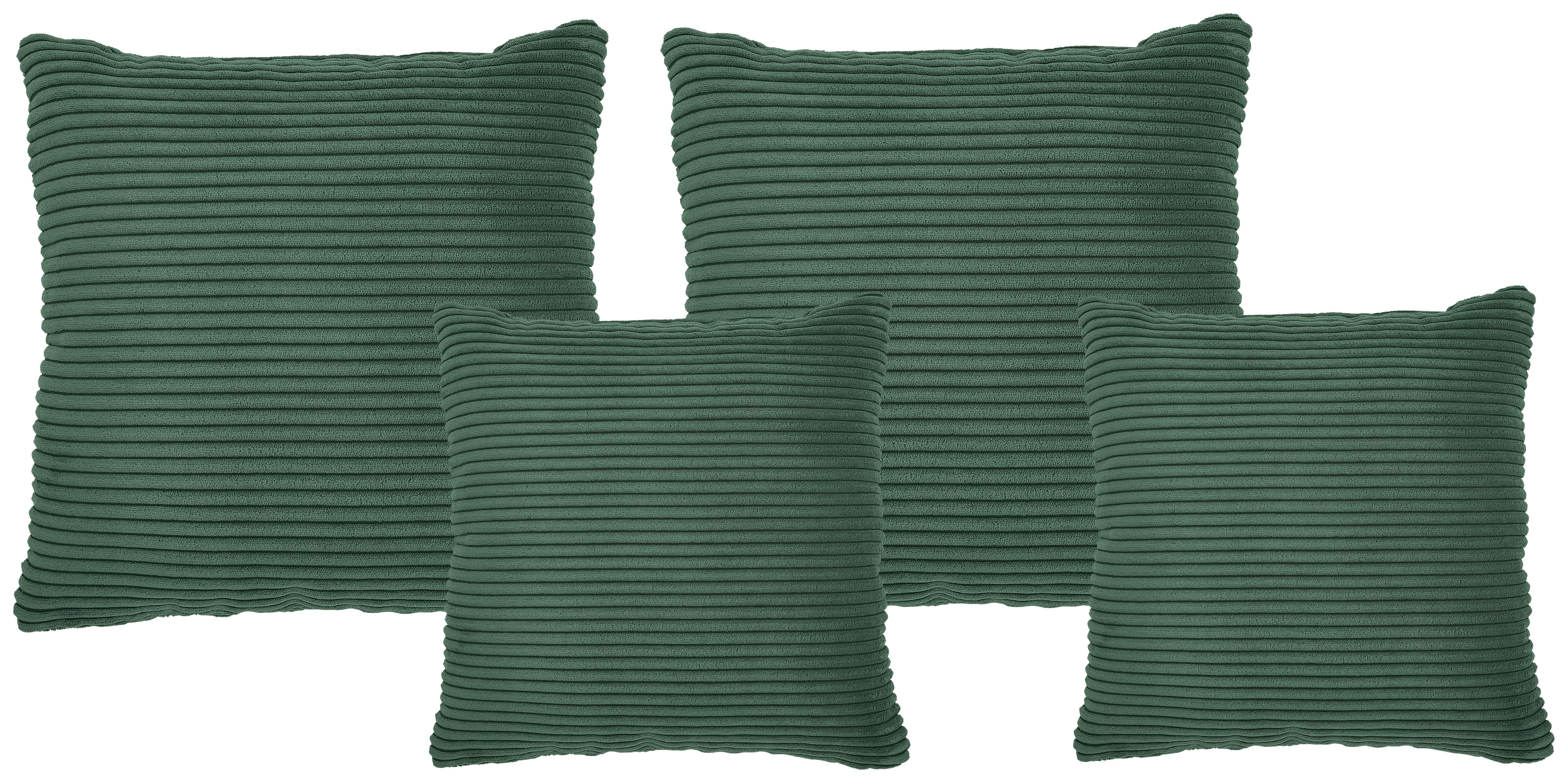 Zierkissenset Vouge Grün, 4 Stück, B: 42 cm