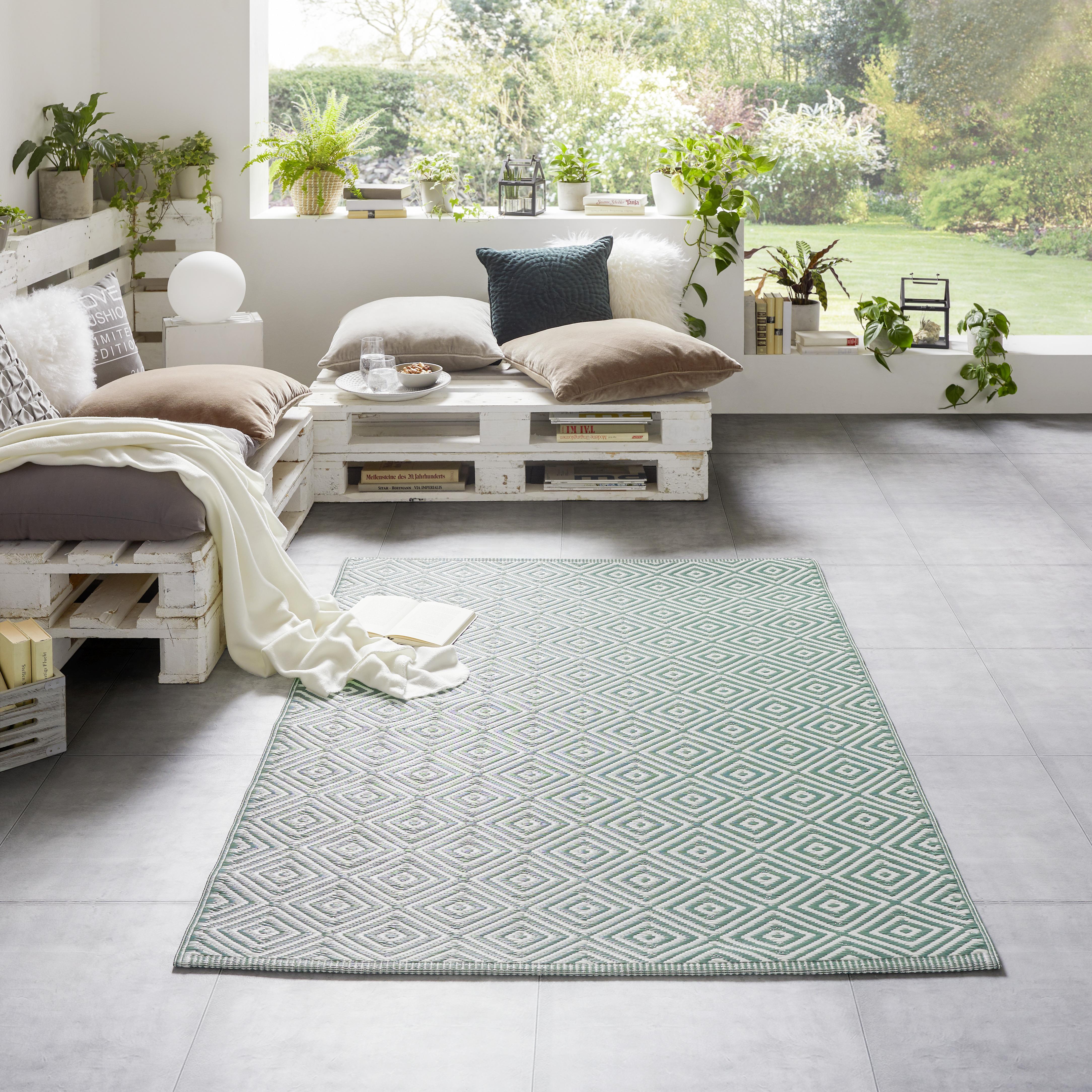 VENKOVNÍ KOBEREC MIAMI - tmavě zelená, Basics (120/170cm) - Modern Living