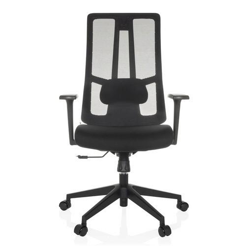 Drehstuhl Tramore Base Schwarz B: 67 Cm - Schwarz, MODERN, Kunststoff/Textil (67/108/60cm) - MID.YOU