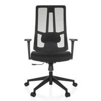 Drehstuhl Tramore Base Schwarz B: 67 Cm - Schwarz, MODERN, Kunststoff/Textil (67/108/60cm) - MID.YOU