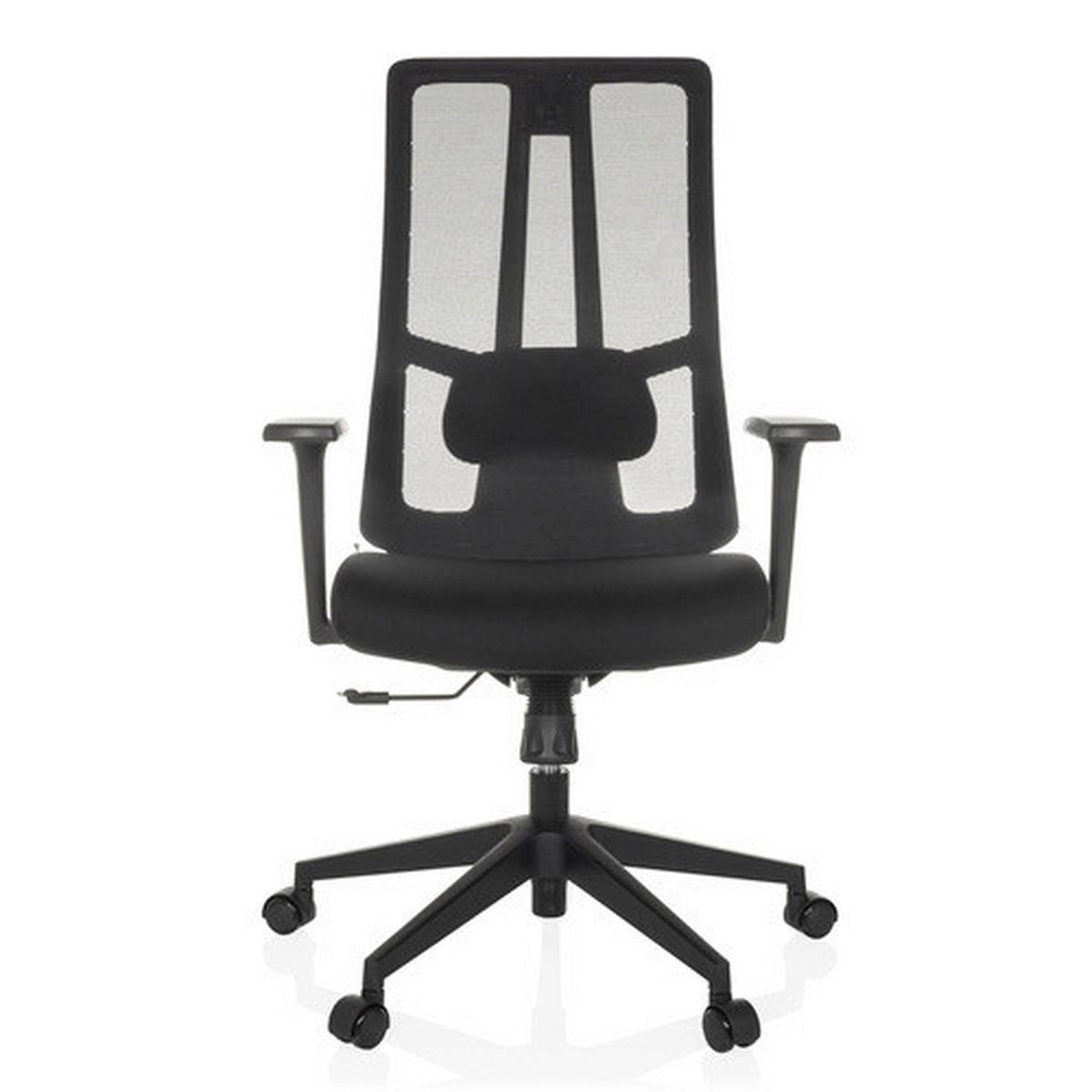 Drehstuhl Tramore Base Schwarz B: 67 Cm - Schwarz, MODERN, Kunststoff/Textil (67/108/60cm) - MID.YOU