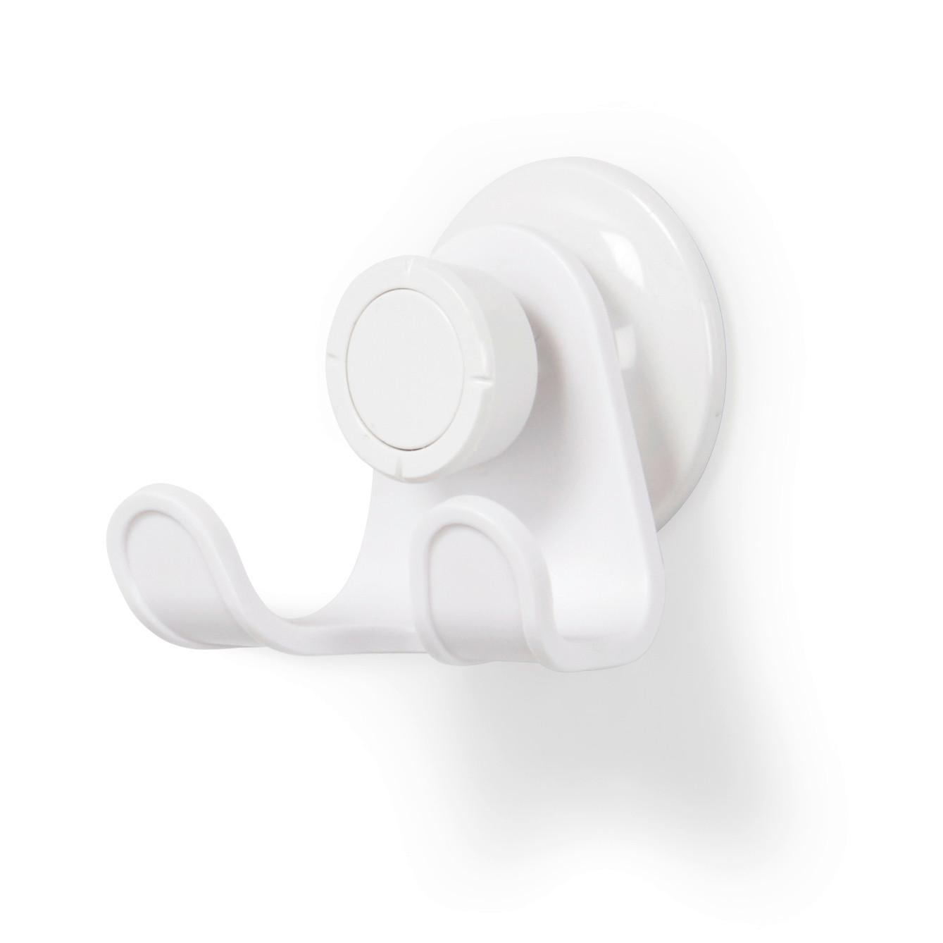 Háček Easy - bílá, Moderní, plast (8/6,67/5,72cm) - Premium Living