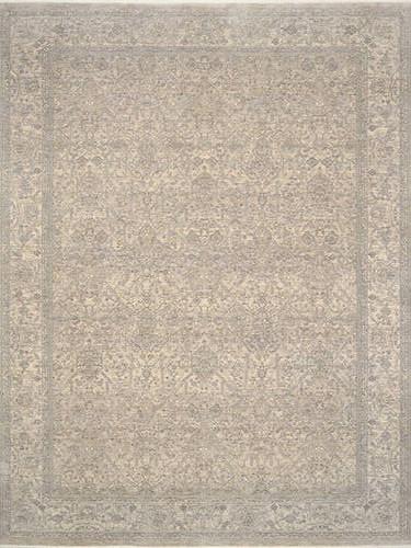 Webteppich Provence - Hellgrau/Naturfarben, LIFESTYLE, Textil (80/150cm) - Dieter Knoll