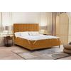 Polsterbett Mit Lattenrost Mia Kupferfarben 180x200 Cm - Creme/Schwarz, LIFESTYLE, Holz/Holzwerkstoff (180/200cm) - Livetastic