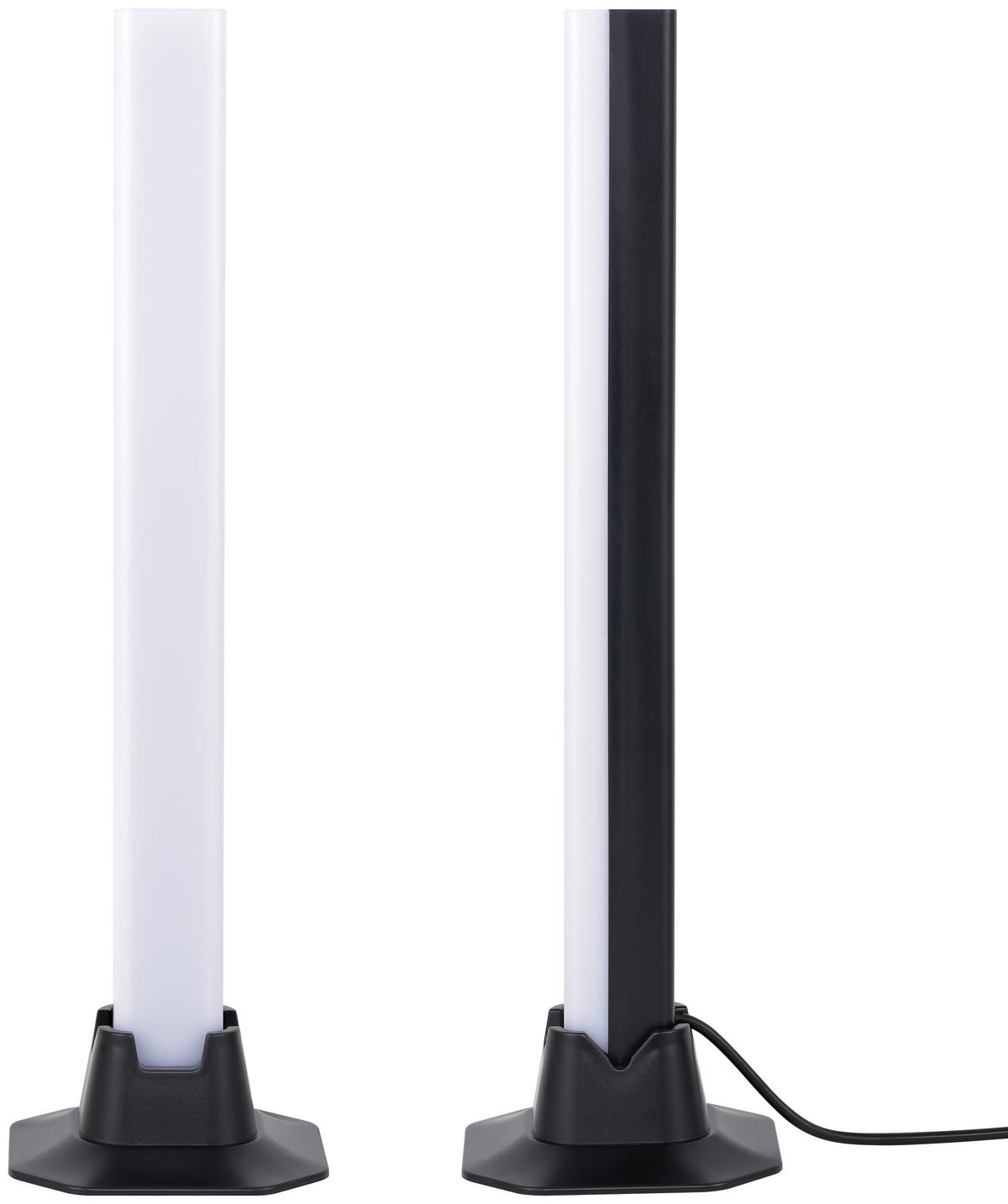 STOLNÍ LED LAMPA RIZI - černá, Moderní, plast (9/3/32cm) - Mömax