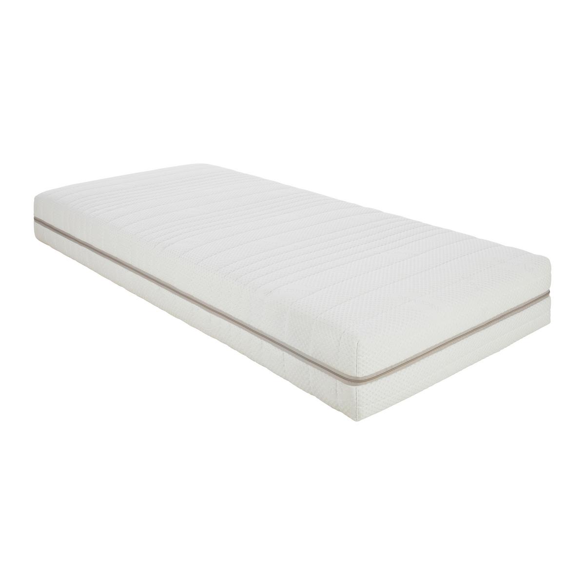 Taštičkový matrac FEEL 140/200 cm, H4 - biela, textil (140/200cm) - Premium Living