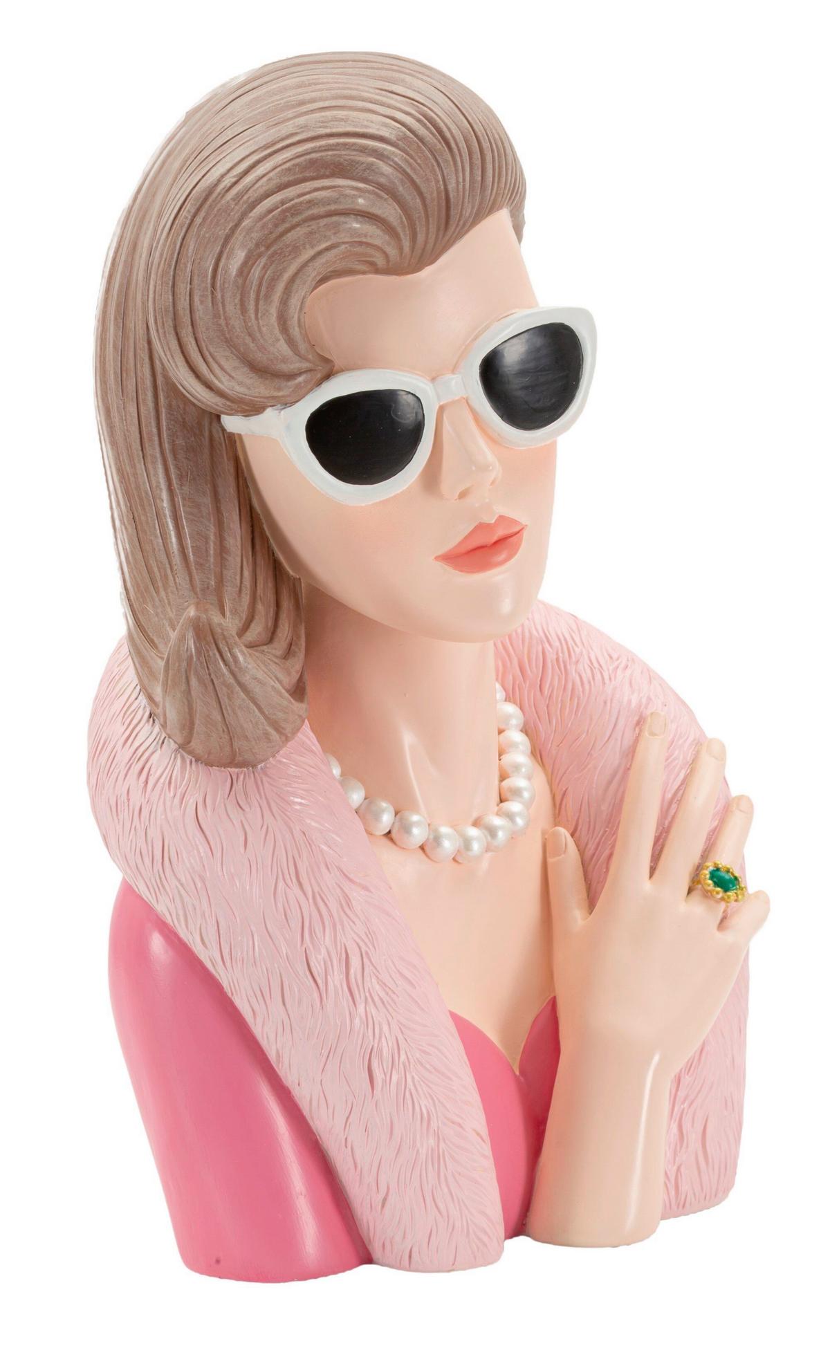 Skulptur Kunststoff, Multicolor - Basics, Kunststoff (18/28/12cm)