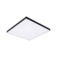 LED-Paneel L: 45 cm dimmbar - Schwarz, Basics, Metall (45/45/6,4cm) - Paulmann