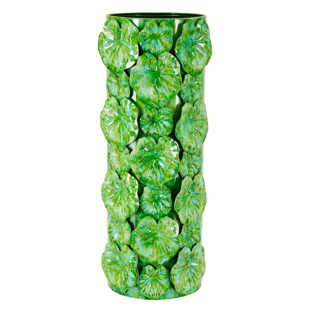 Vase Pot Drop Grün B: 18 cm