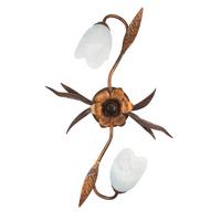 Deckenleuchte 4240/pl2 - Bronzefarben, KONVENTIONELL, Glas/Metall (55/40/18cm)