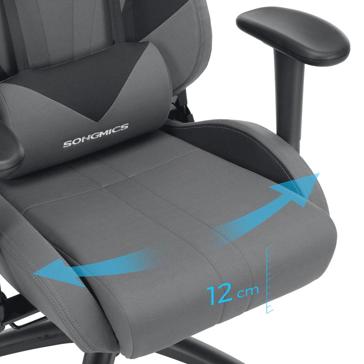 Chefsessel Schwarz, Dunkelgrau B: 71cm - Dunkelgrau/Schwarz, Basics, Kunststoff/Textil (71/129/70cm)