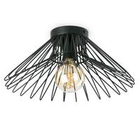 Deckenleuchte 5069/PLM - Schwarz, Design, Metall (40/40/18cm)