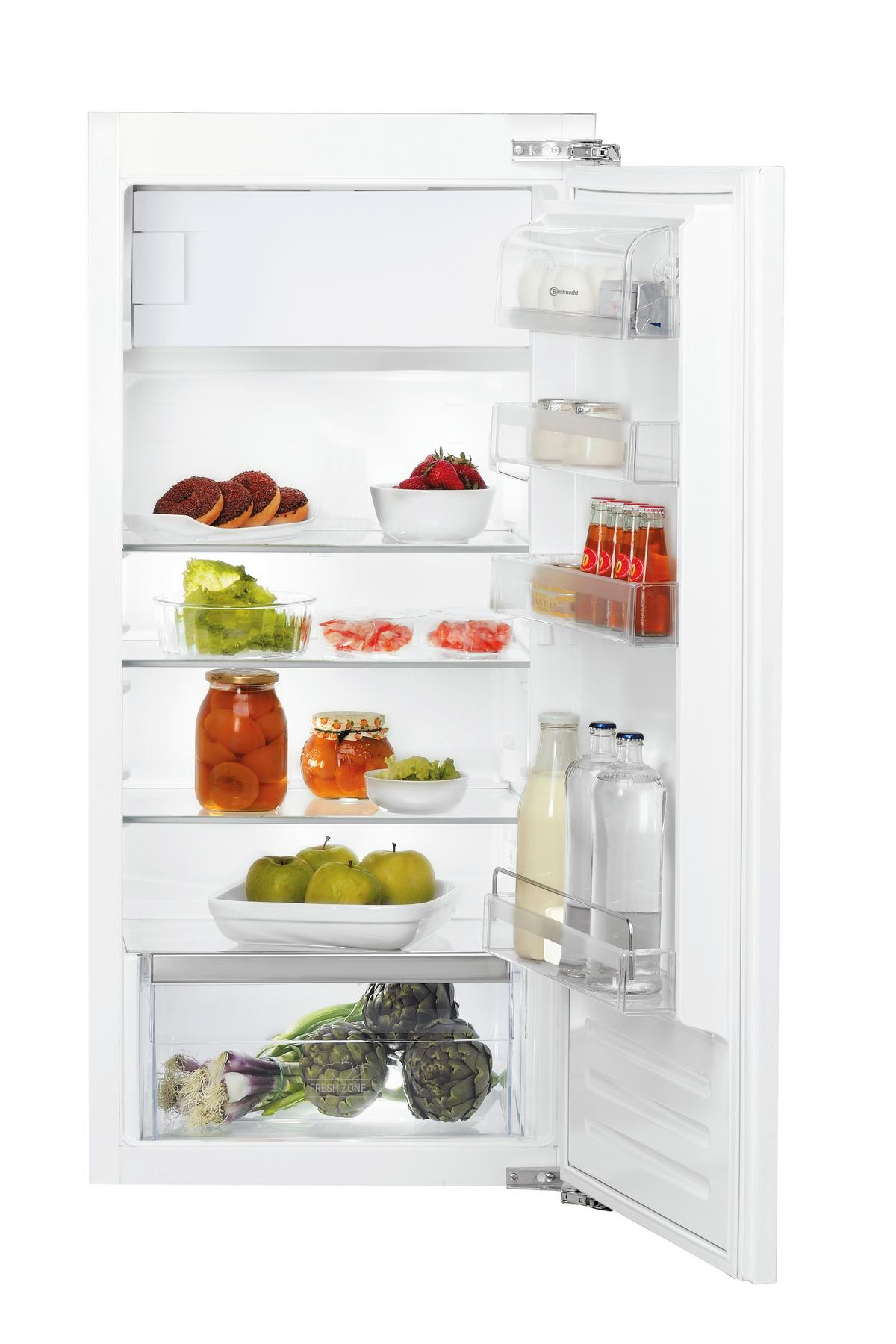 Einbau-Kühl-Gefrierkombination Ksi 12gf2 H: 122 cm 171+18 L - Weiß, Basics (55,7/122/54,5cm) - Bauknecht
