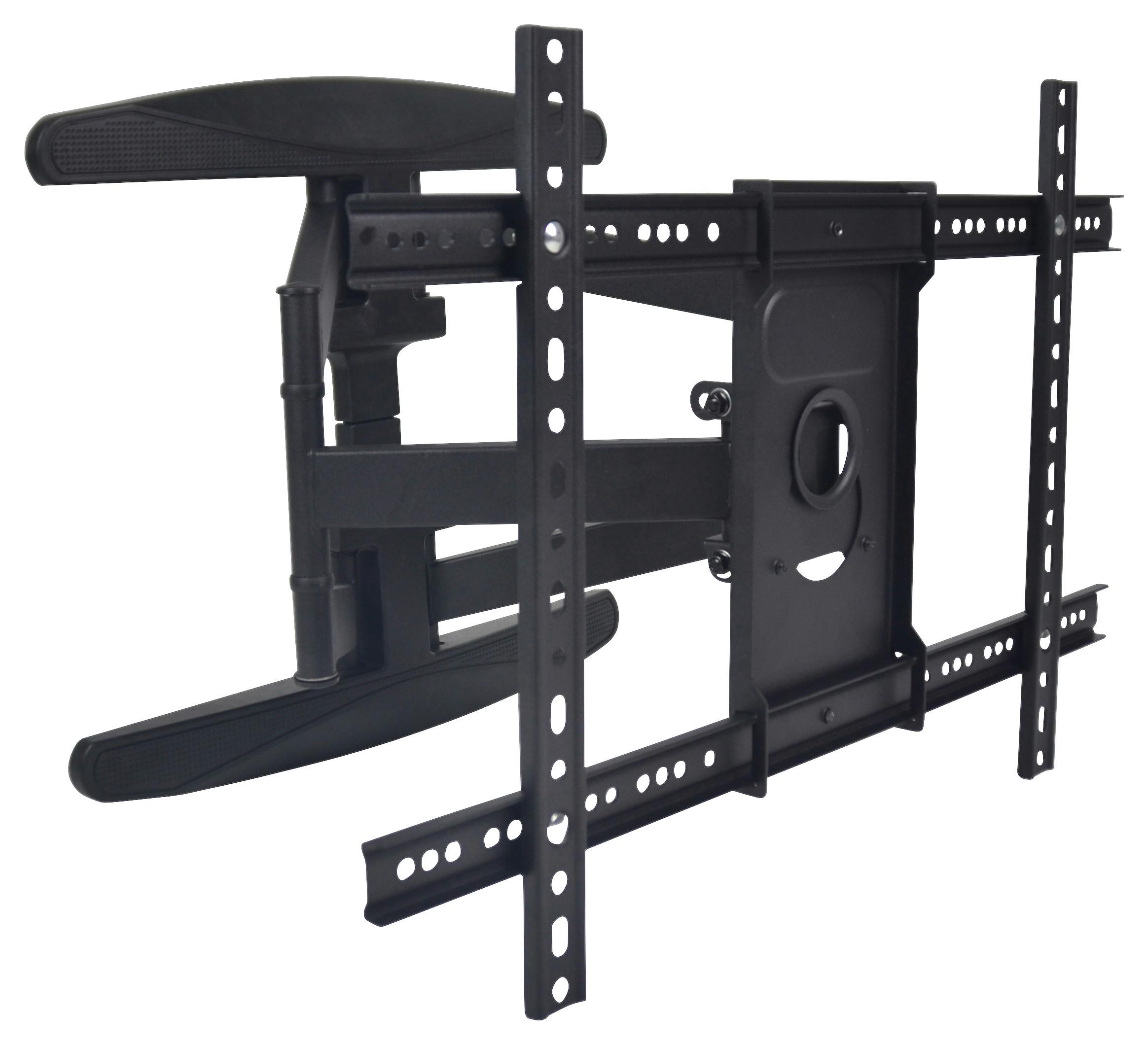 Tv-wandhalter Neapel 4 - Schwarz, Trend, Metall (60/40/50cm)