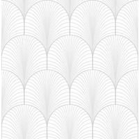 Vliestapete Josephine, Weiss/Silberfarben - Silberfarben/Weiß, Basics, Papier/Kunststoff (52/1005cm)