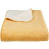 Wohndecke Lani - Gelb/Creme, MODERN, Textil (150/200cm) - Luca Bessoni