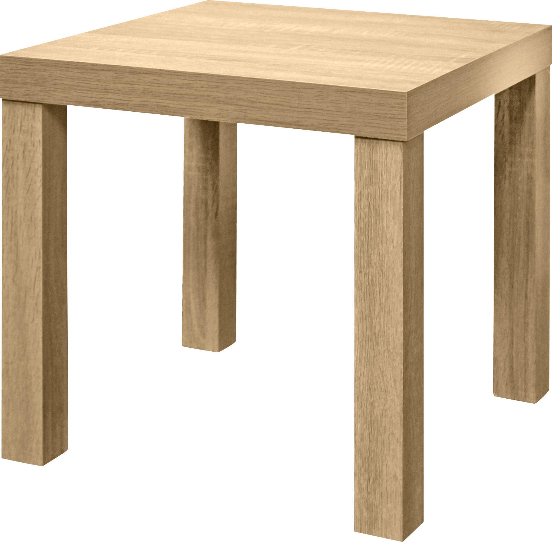 Odkládací Stolek Normen *cenovy Trhak* - Sonoma dub, Moderní, kompozitní dřevo (39/40/39cm) - Based