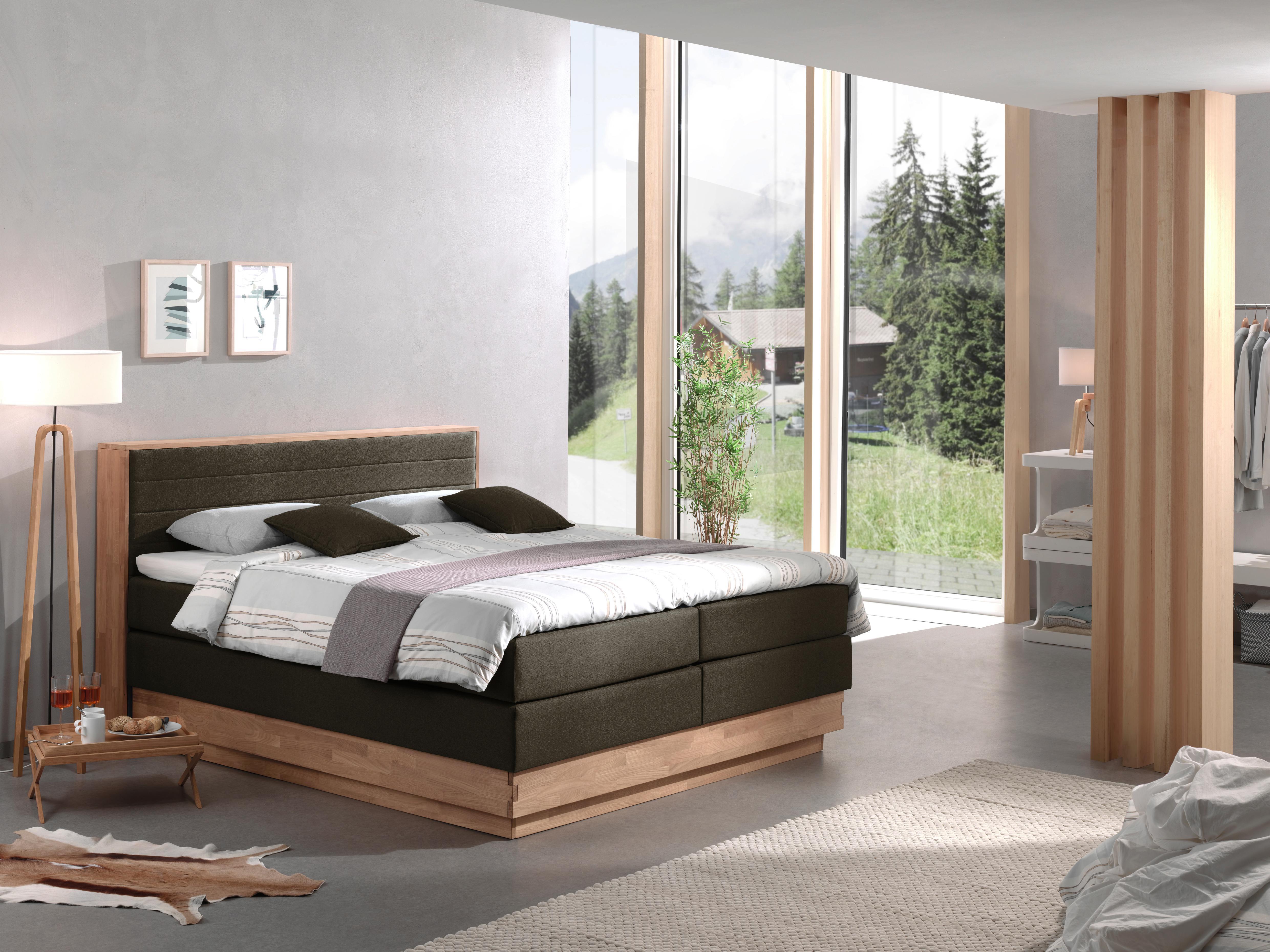Komfortables Boxspringbett mit 180 x 200 cm kaufen Komfortables Boxspringbett mit 180 x 200 cm kaufen