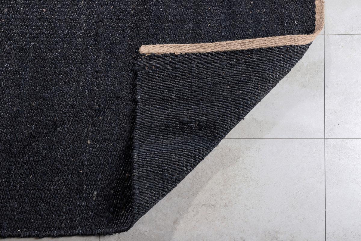 Flachwebteppich Kali - Schwarz, LIFESTYLE, Textil (170/240cm) - P & B