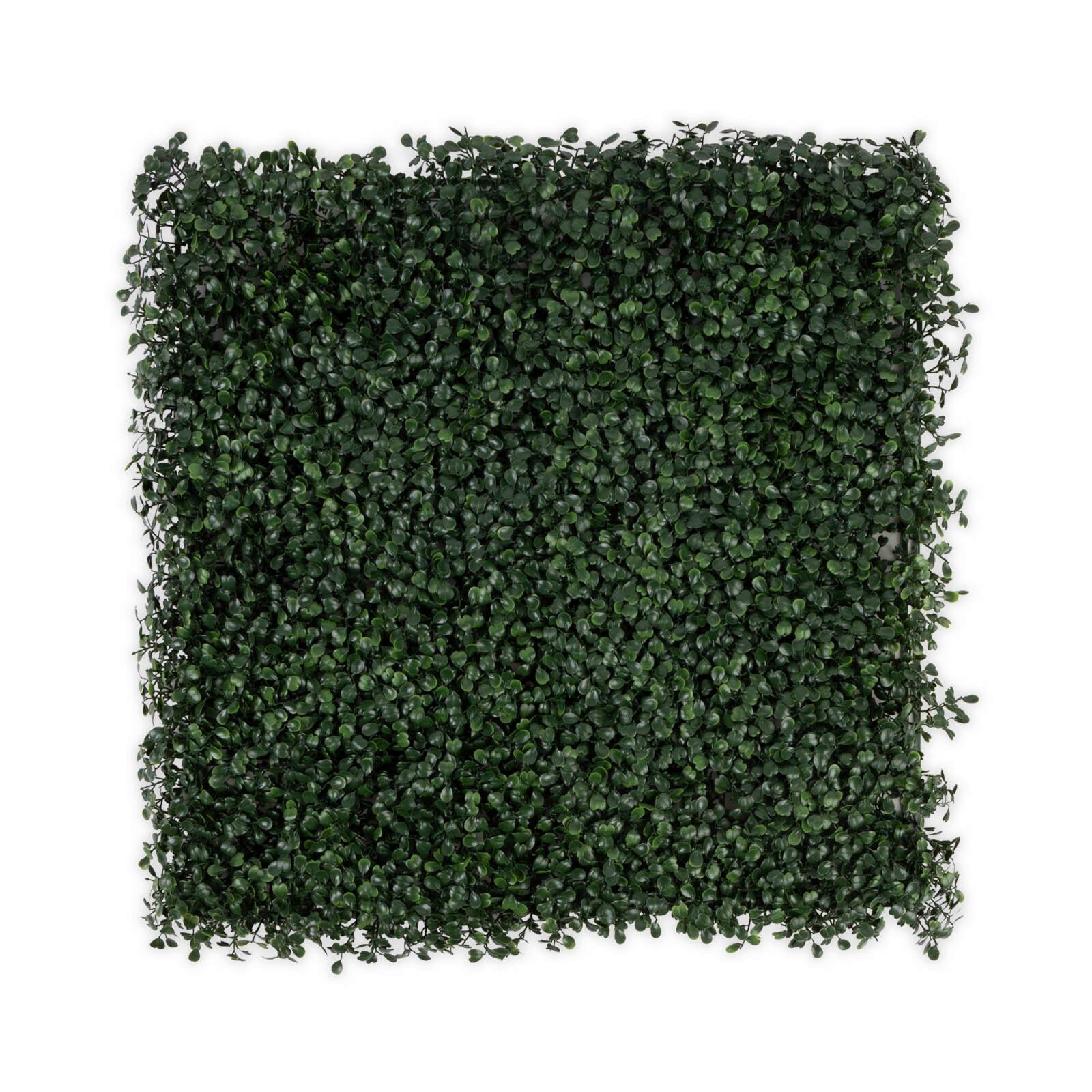 Wandverkleidung Kunstpflanze - Jadegrün, Trend, Kunststoff (50/50cm) - FloorDirekt