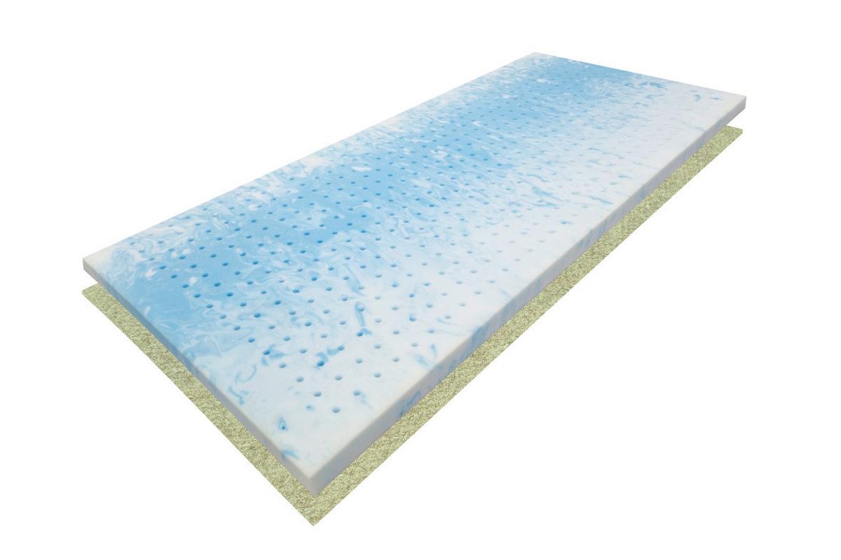 Topper Hempysleep Gelschaumkern 180x200 - Naturmaterialien/Textil (200/180cm)