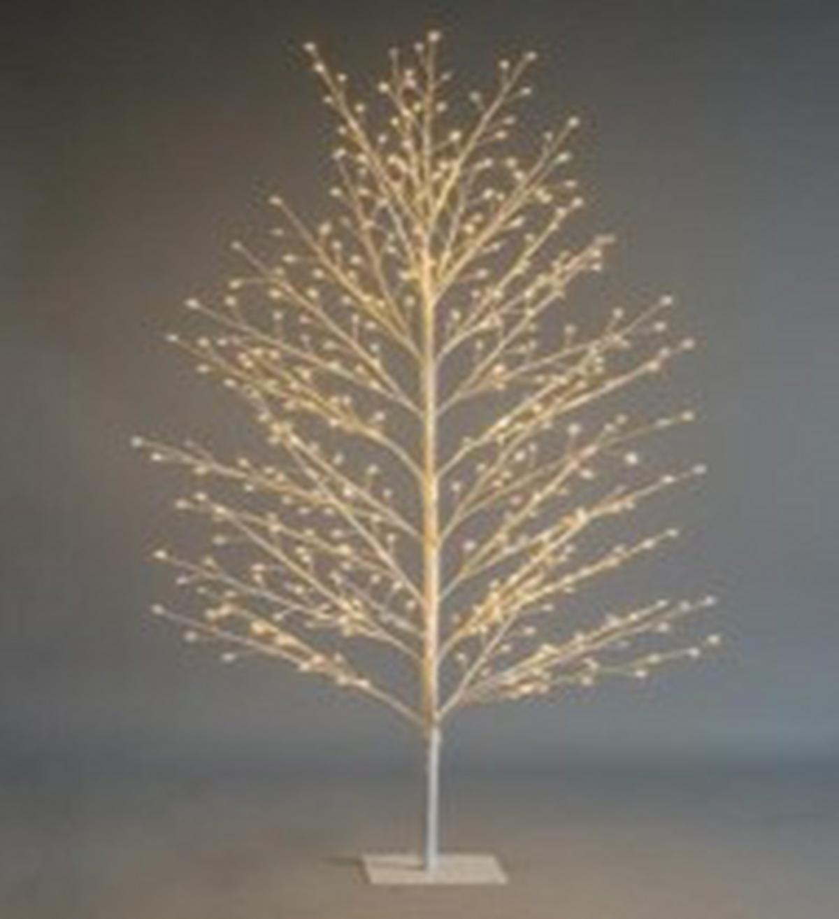 DEKORAČNÍ LED SVÍTIDLO BREE - bílá, Design, kov/plast (200cm) - Mömax