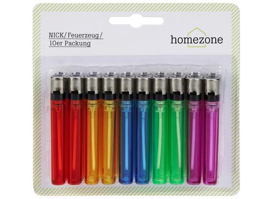 Feuerzeug 10 Stk./Pkg. - KONVENTIONELL, Kunststoff (14/12cm) - Homezone Feuerzeug 10 Stk./Pkg. - KONVENTIONELL, Kunststoff (14/12cm) - Homezone