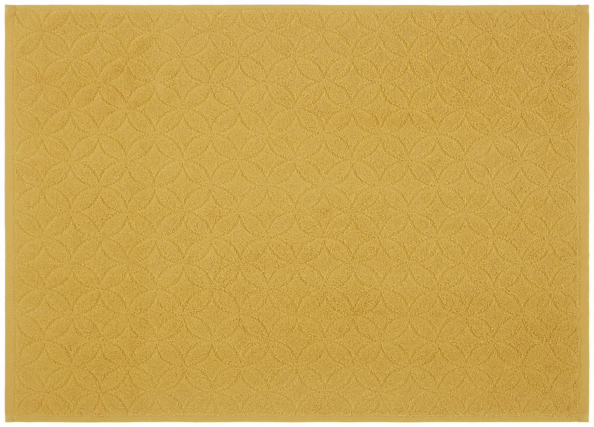 KOUPELNOVÁ PŘEDLOŽKA Naime, 50/70cm, žlutá - žlutá, Lifestyle, textil (50/70cm) - Modern Living