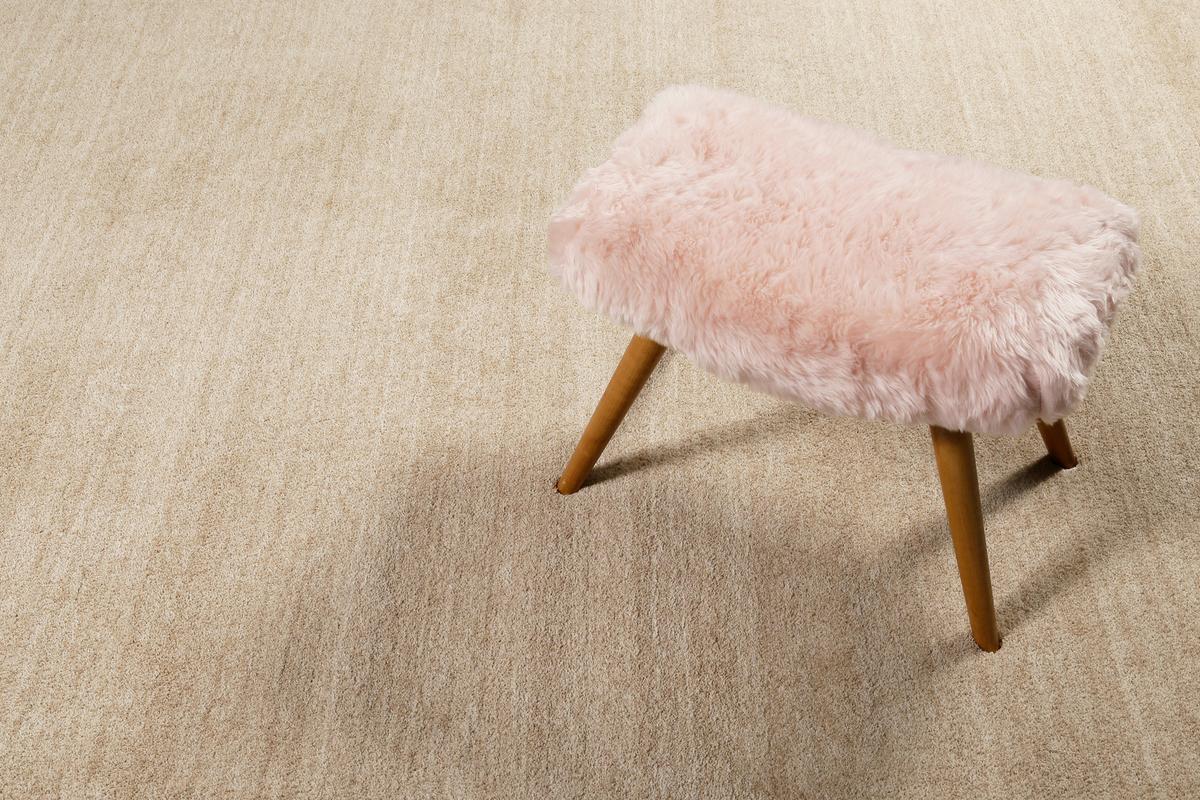 Hochflor Teppich Hellbraun Loft 130x190 cm - Hellbraun, KONVENTIONELL, Textil (130/190cm) - Esprit