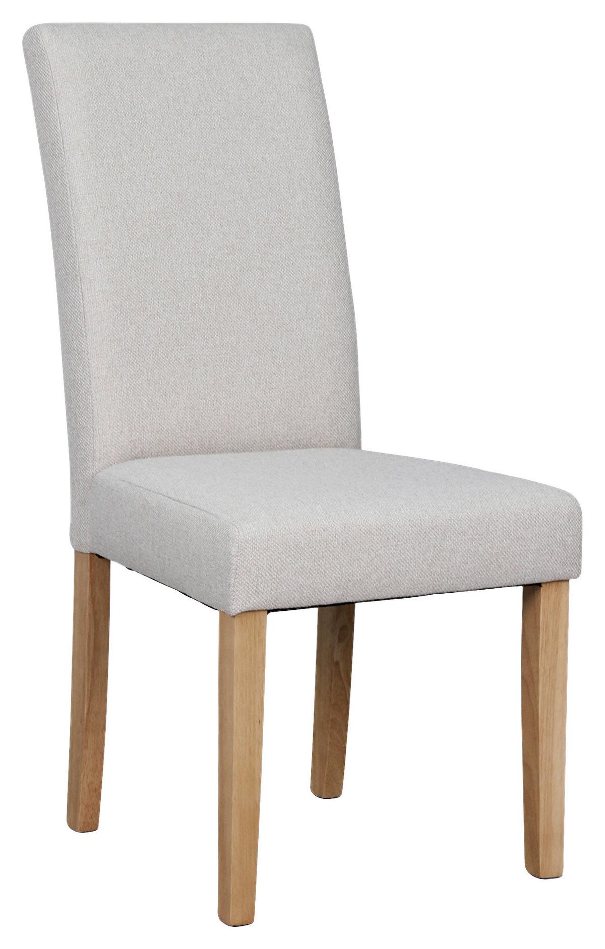 Stuhl-Set Elias - Taupe/Braun, MODERN, Holz/Textil (47/99,5/60cm) - MID.YOU