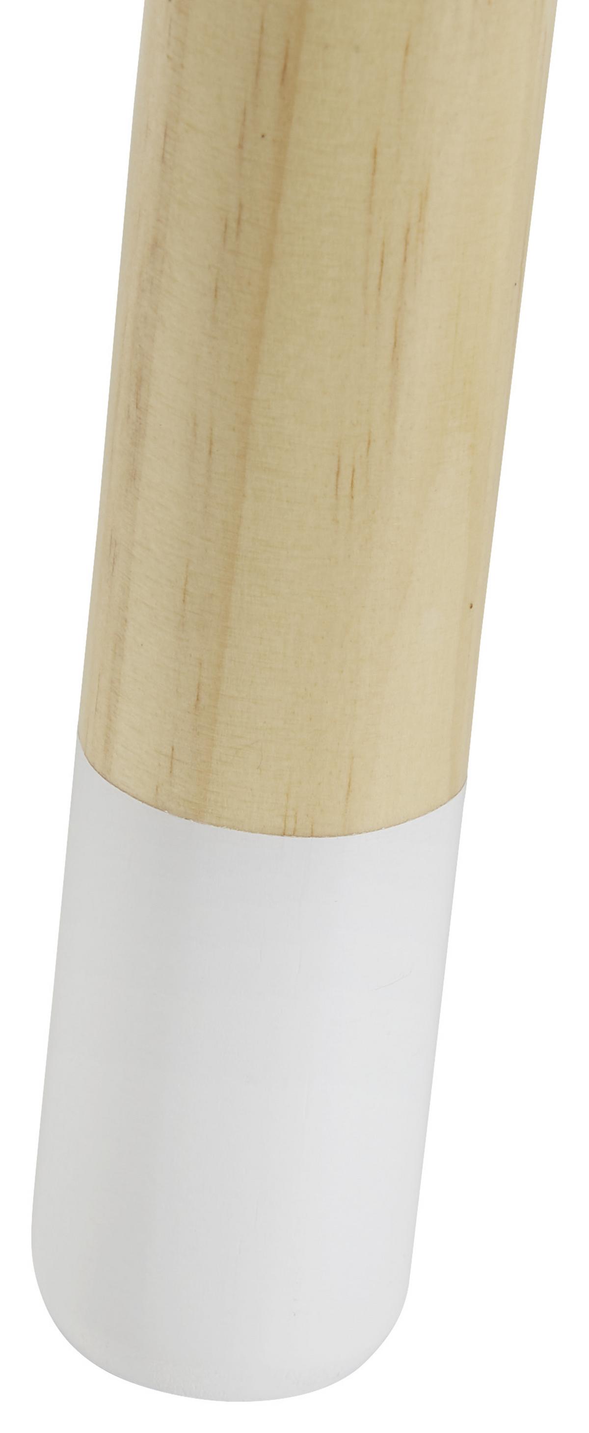 Dětská židle Leni - bílá/barvy pinie, Moderní, dřevo (27,4/51/27,4cm) - Modern Living