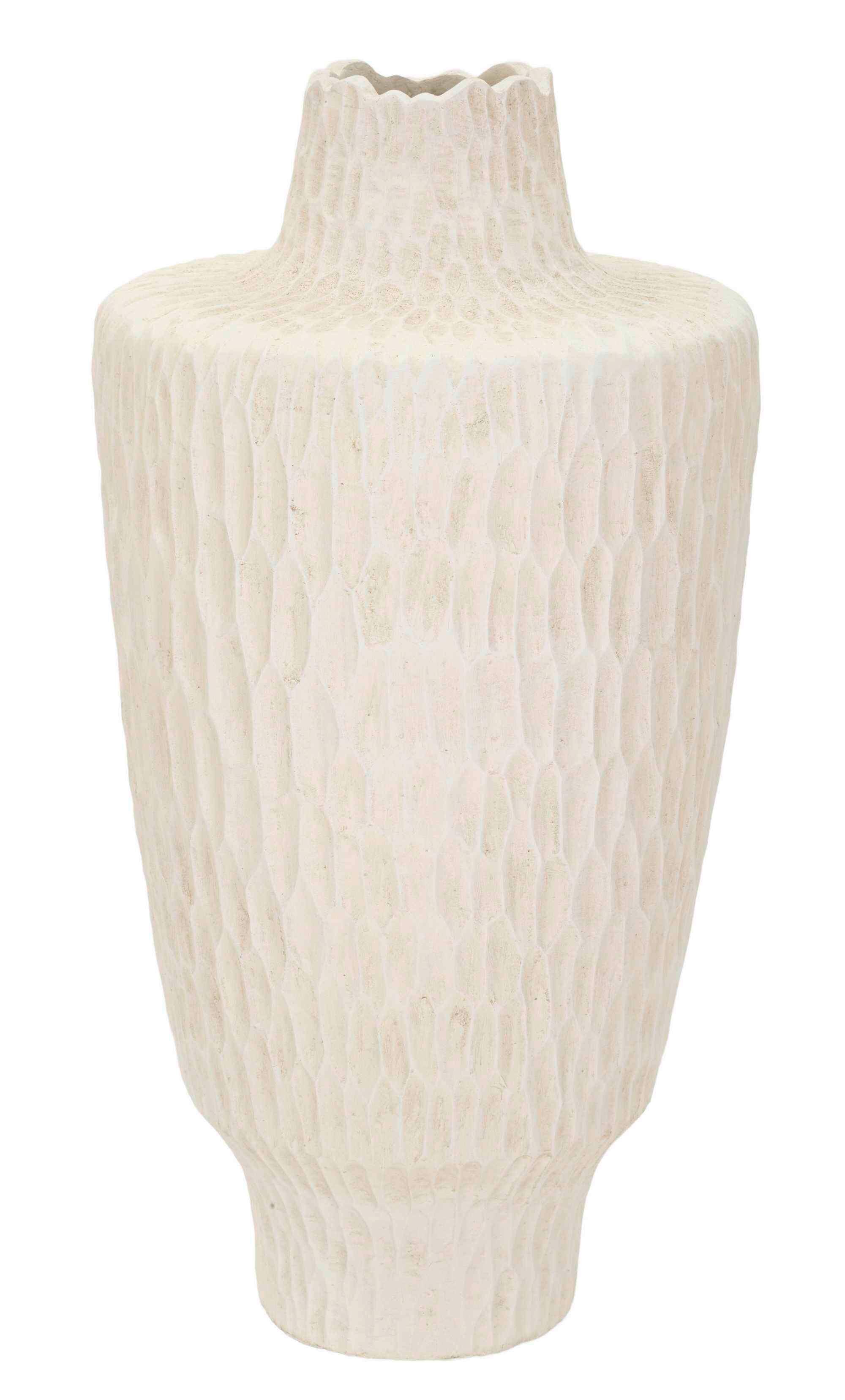 VASE Shade Pot Creme B: 29,5 cm