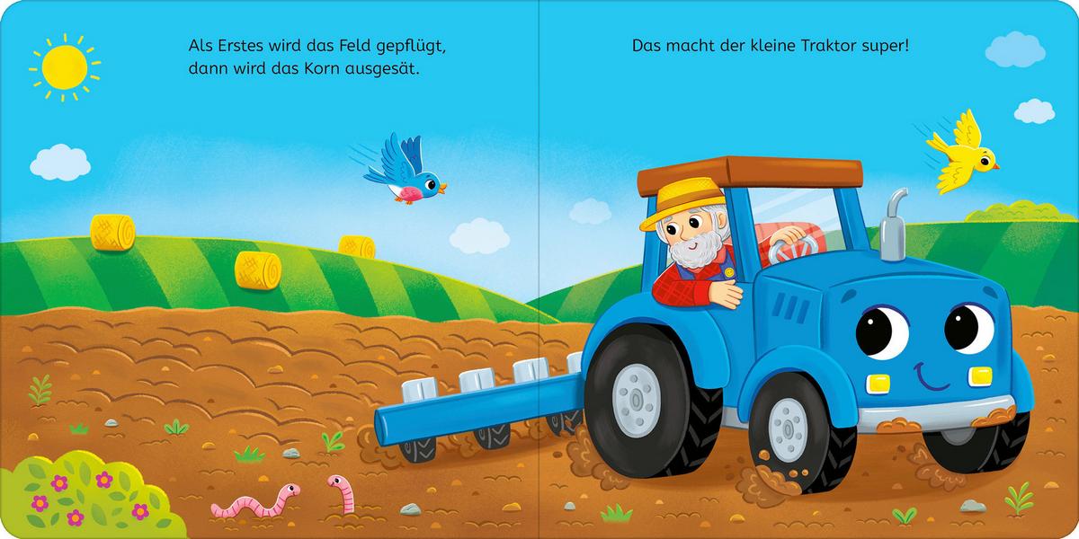 Los gehts kleiner Trator ab 12 Monaten - Multicolor, LIFESTYLE, Papier (16,0/16,0/1,6cm)