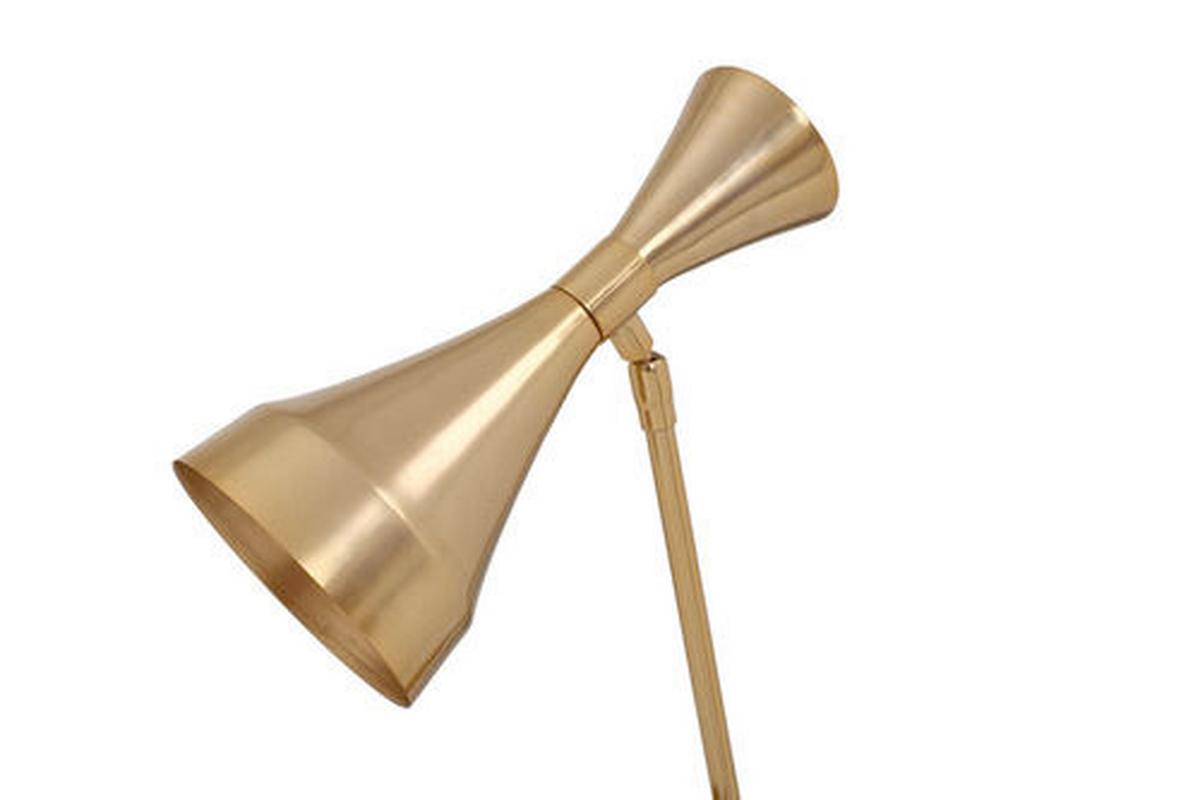 Tischlampe Cosima Goldfarben - Trend (16/65cm) - Kayoom
