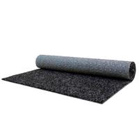Rasenteppich Tennesse Anthrazit - Anthrazit, Basics, Textil (133/150cm)