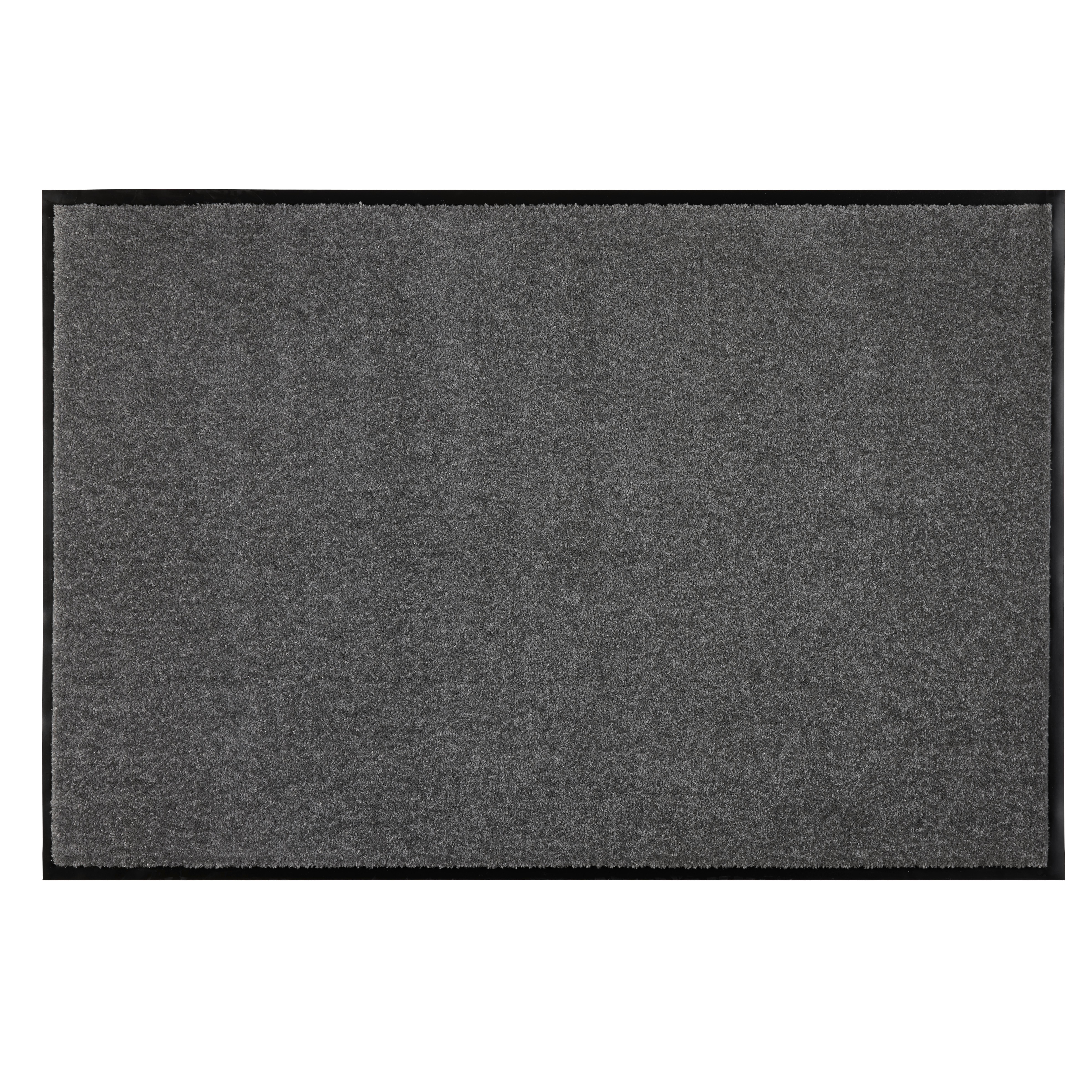 Dveřní Rohožka Eton 3 - černá, Moderní, textil (80/120cm) - Modern Living